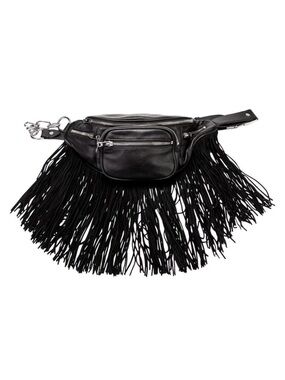 Alexander Wang Black Fringe Crossbody Belt Bag